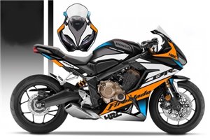 Kit adesivi compatibile con per Honda CBR 650R 2019 - 2022- MXPKAD16209