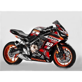 Sticker set compatible with per Honda CBR 650R 2019 - 2022- MXPKAD16209