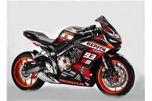 Kit adesivi compatibile con per Honda CBR 650R 2019 - 2022- MXPKAD16209