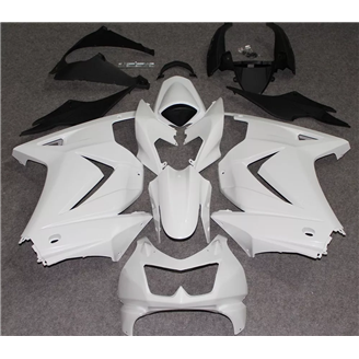 Kawasaki ZX Ninja 250 2008 - 2011 Complete and unpainted fairings in abs with front fender - MXPCAD1900