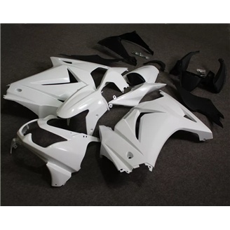 Kawasaki ZX Ninja 250 2008 - 2011 Complete and unpainted fairings in abs with front fender - MXPCAD1900