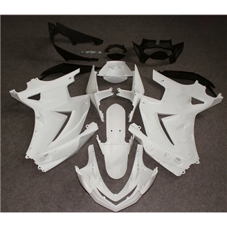 Kawasaki ZX Ninja 250 2008 - 2011 Complete and unpainted fairings in abs with front fender - MXPCAD1900