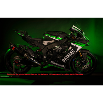 Carenage Racing Peint Kawasaki Zx10R 2021 - 2024 MXPCRV17565