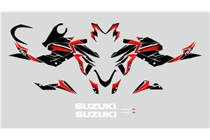 Sticker set compatible with per SUZUKI GSX S 750 2017 - 2023 - MXPKAD17170
