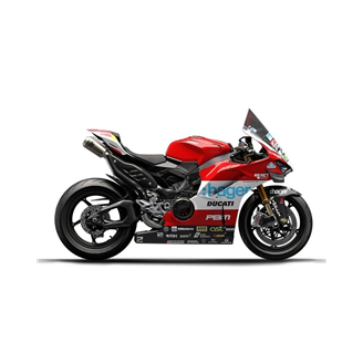 Painted street fairings in abs compatible with Ducati Ducati Panigale V4 V4S 2025 - MXPCAV17587