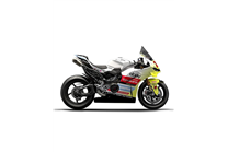 Painted street fairings in abs compatible with Ducati Ducati Panigale V4 V4S 2025 - MXPCAV17593