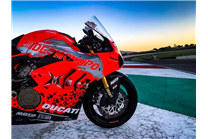 Carene stradali in abs verniciate compatibili con Ducati Panigale V4 V4S 2022 - 2024 - MXPCRV17594 2