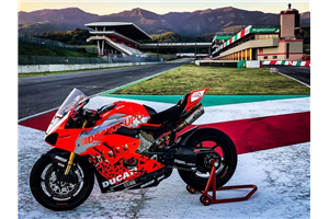 Painted street fairings in abs compatible with Ducati Panigale V4 V4S 2022 - 2024 - MXPCRV17594