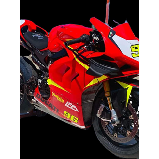 Lackierte Rennverkleidung Ducati Panigale V4 V4S V4R 2022-2024 - MXPCRV17621