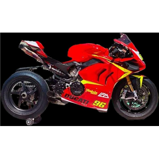 Painted Race Fairings Ducati Panigale V4 V4S 2020 - 2021 - MXPCRV17627