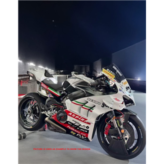 Carene Racing Verniciate Ducati Panigale V4 V4S 2020 - 2021 - MXPCRV17629