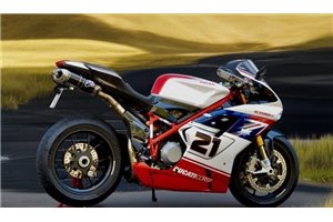 Painted street fairings in abs compatible with Ducati 848 1098 1198 - MXPCAV2026