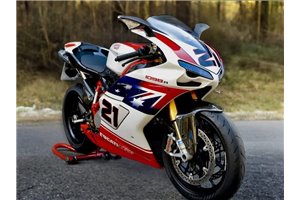 Painted street fairings in abs compatible with Ducati 848 1098 1198 - MXPCAV2026