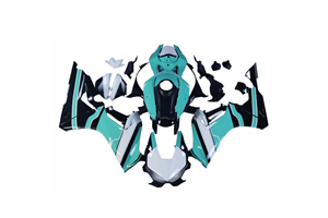 Painted street fairings in abs compatible with Honda Cbr 1000 2017 - 2019 - MXPCAV17637