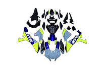 Carene stradali in abs verniciate compatibili con Yamaha R1 2020 - 2024 - MXPCAV17648