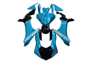 Painted street fairings in abs compatible with Yamaha R1 2020 - 2024 - MXPCAV17650