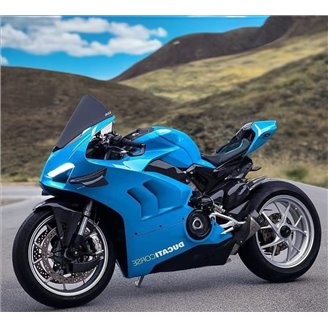 Carene stradali in abs verniciate per Ducati Panigale V4 V4S fluo 2022 - 2024 - MXPCAV17659