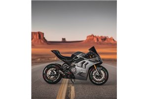 Painted street fairings in abs compatible with Ducati Panigale V4 V4S fluo 2022 - 2024 - MXPCAV17660