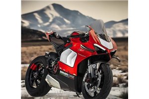 Carene stradali in abs verniciate per Ducati Panigale V4 V4S fluo 2022 - 2024 - MXPCAV17681