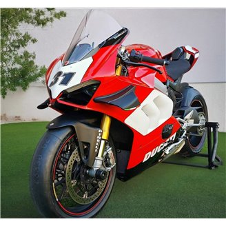 Painted street fairings in abs compatible with Ducati Panigale V4 V4S fluo 2022 - 2024 - MXPCAV17682