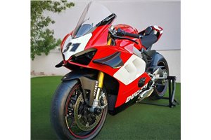 Painted street fairings in abs compatible with Ducati Panigale V4 V4S fluo 2022 - 2024 - MXPCAV17682