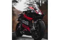 Carenage abs pour la roue avec peinture compatible avec Ducati Panigale V4R pour 2018-2021 MXPCAV17687