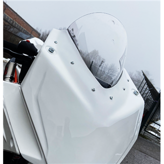 KTM RC390 2022 - 2024 race Fairings without Front Fender +Trasparent Windscreen - MXPCRD14309