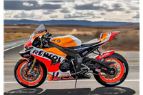 Lackierte Straße Verkleidung auf ABS kompatibel mit Honda Cbr 1000 2020 - 2023 - MXPCAV17701