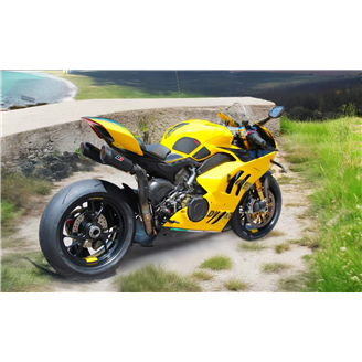 Lackierte Rennverkleidung Ducati Panigale V4 V4S V4R 2022-2024 - MXPCRV17704