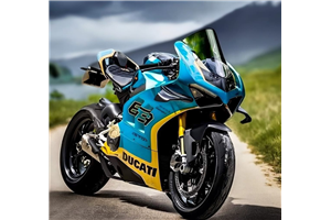 Carene stradali in abs verniciate per Ducati Panigale V4 V4S V4R 2022 - 2024 - MXPCAV17711