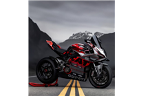 Carenage abs pour la roue avec peinture compatible avec Ducati Panigale V4R pour 2018-2021 MXPCAV17710