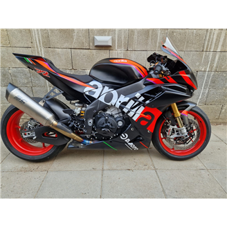 Lackierte Rennverkleidung Aprilia RSV4 2021 - 2024 - MXPCRV17715
