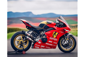 Painted street fairings in abs compatible with Ducati Panigale V4 V4S 2025 - MXPCAV17725