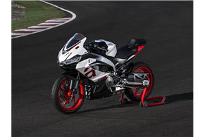 Painted street fairings in abs compatible with Aprilia RS 457 2024 - 2025 - MXPCAV17769