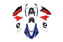 Painted street fairings in abs compatible with Aprilia RS 660 2020 - 2024 - MXPCAV17775