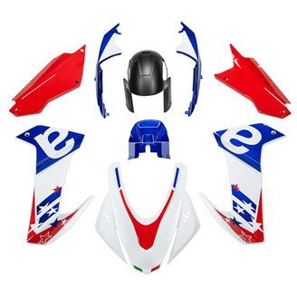 Painted street fairings in abs compatible with Aprilia RS 660 2020 - 2024 - MXPCAV17774