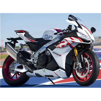 Painted street fairings in abs compatible with Aprilia RSV4 1100 2021 - 2024 - MXPCAV17779