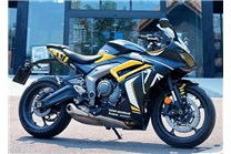 Lackierte Straße Verkleidung auf ABS kompatibel mit Triumph Daytona 660 2024 - 2025 - MXPCAV17801