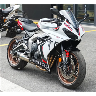 Painted street fairings in abs compatible with Triumph Daytona 660 2024 - 2025 - MXPCAV17808