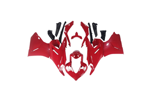 Lackierte Straße Verkleidung auf ABS kompatibel mit Ducati SuperSport 950 2021 - 2024 - MXPCAV17820