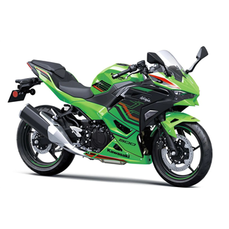 Painted street fairings in abs compatible with Kawasaki Ninja 500 2024 - 2025 - MXPCAV17825