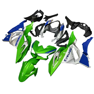 Painted street fairings in abs compatible with Kawasaki Ninja 500 2024 - 2025 - MXPCAV17826