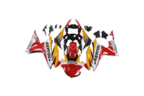 Lackierte Straße Verkleidung auf ABS kompatibel mit Honda CBR 500R 2016 - 2018 - MXPCAV17831