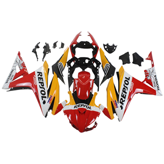 Carenados en abs pintados para la calle compatible con Honda CBR 500R 2016 - 2018 - MXPCAV17831