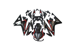 Carene stradali in abs verniciate compatibili con Honda CBR 500R 2016 - 2018 - MXPCAV17839