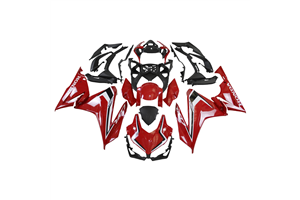 Lackierte Straße Verkleidung auf ABS kompatibel mit Honda CBR 500R 2022 - 2023 - MXPCAV17833