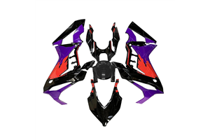 Painted street fairings in abs compatible with Honda Cbr 650 R 2021 - 2023 - MXPCAV17855