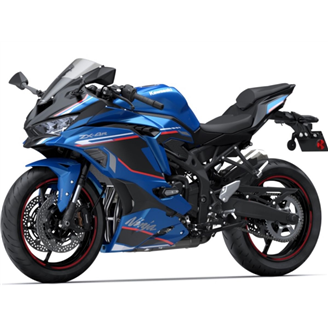 Painted street fairings in abs compatible with Kawasaki Zx-4RR 2023 - 2025 - MXPCAV17867