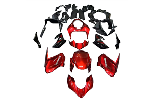 Painted street fairings in abs compatible with Kawasaki Z900 2017 - 2019 - MXPCAV17862