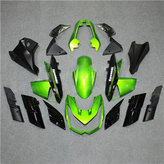 Painted street fairings in abs compatible with Kawasaki Z1000 2010 - 2013 - MXPCAV17873